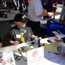 Our booth at the Science Fair